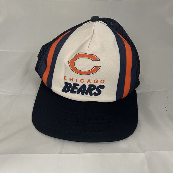 Chicago Bears Trucker Snapback New Era 70s 80s Adjustable Football NFL VTG - Picture 1 of 4